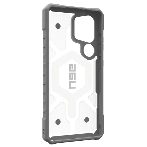  UAG - Pathfinder Átlátszó MagSafe - Samsung Galaxy S25 Ultra - Aktív Neon Nyakpánt tok - 3