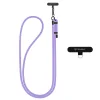 Techsuit - Keresztpánt (RCS1-21) - telefonokhoz, karabinerrel, nejlonszálas, tartós, állítható - Lux Ametiszt