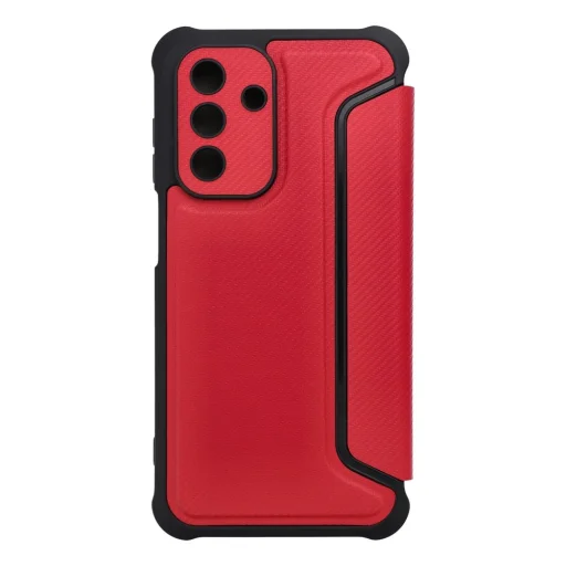 RAZOR könyvtok Samsung A26 5G-hez, piros - 7