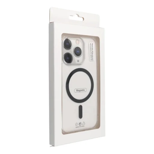 Drop Glue Színes Gyűrűs Mag kompatibilis MagSafe-val SAMSUNG S25 PLUS fekete tok - 4