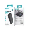 BWOO 20W 20000 mAh power bank LCD kijelzővel, fekete - 5