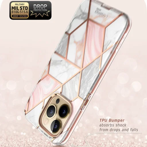  iPhone 13 Pro Max Márvány i-Blason Cosmo tok - 4