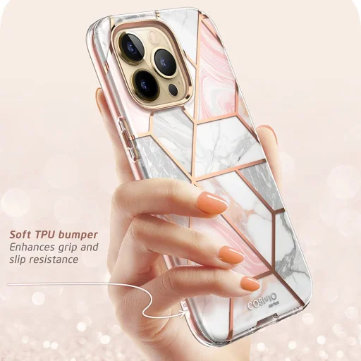  iPhone 13 Pro Max Márvány i-Blason Cosmo tok - 2