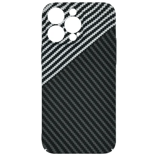  Techsuit - Carbonite FiberShell - iPhone 14 Pro Max - Lopakodó Szürke tok - 10