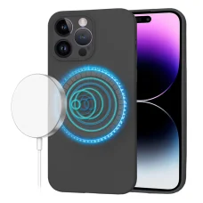 Techsuit - SoftFlex MagSafe - iPhone 14 Pro Max - Fekete tok