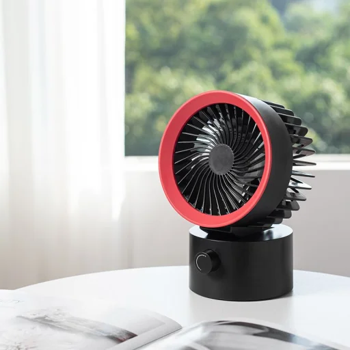 Asztali ventilátor USB A LLD-F87U fekete - 2