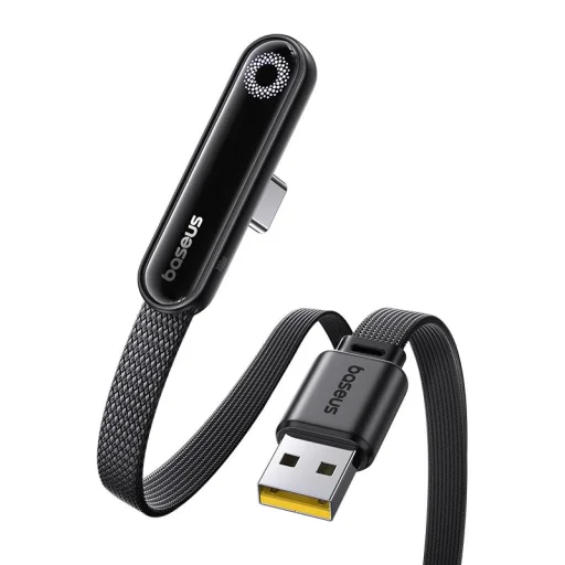 Baseus MVP 3 Gyorstöltő Kábel USB-A-ról USB-C-re 100W 1m Kozmikus Fekete - 1