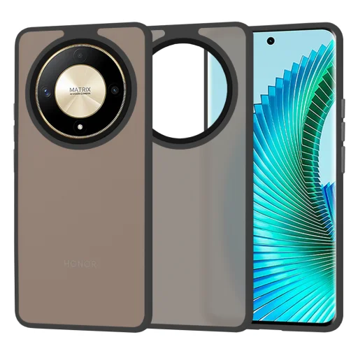  Techsuit - HaloFrost Sorozat - Honor Magic6 Lite - Fekete tok - 1