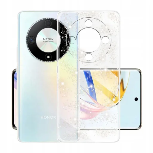  Techsuit - SparkleSkin Sorozat - Honor Magic6 Lite - Átlátszó tok - 1
