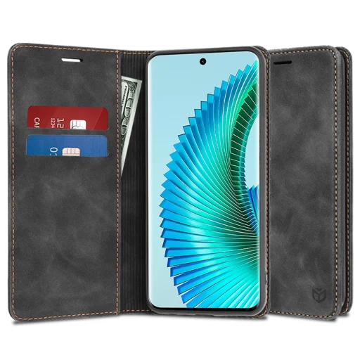  Techsuit - Kényelmes Védőtok - Honor Magic6 Lite - Fekete tok - 1