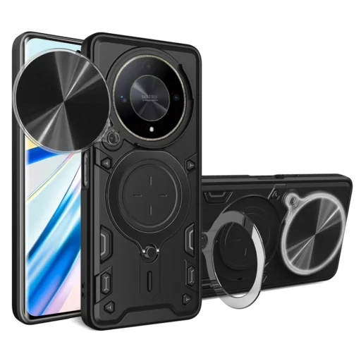  Techsuit - CamGuard Pro - Honor Magic6 Lite - Fekete tok - 1