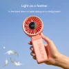  JisuLife - Prémium Kézi Ventilátor (Life7) - LED Digitális Kijelzővel, 3600mAh, 5 Szélerősség - Fekete thumbnail