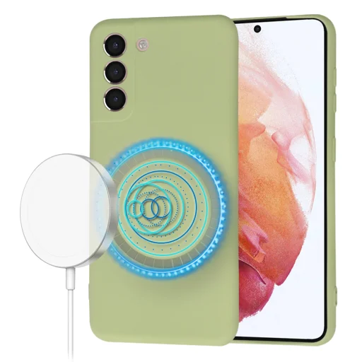  Techsuit - SoftFlex MagSafe - Samsung Galaxy S21 5G - Matcha tok - 1