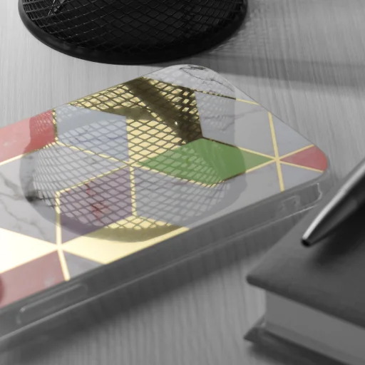  Techsuit - Márvány Sorozat - Samsung Galaxy S22 Plus - Lila Hatszög tok - 3