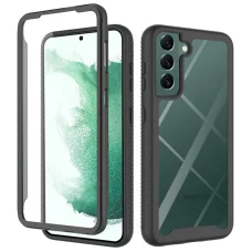  Techsuit - Defense360 Pro + Képernyővédő - Samsung Galaxy S22 Plus - Fekete tok