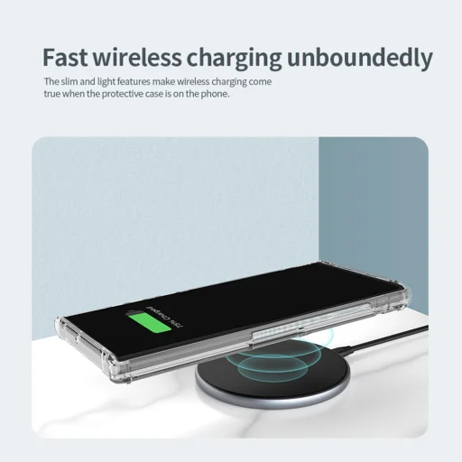  Nillkin - Nature TPU PRO tok - Samsung Galaxy S22 Ultra - Átlátszó - 7