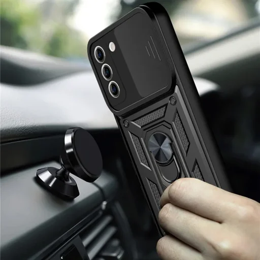  Techsuit - CamShield sorozat - Samsung Galaxy S21 Plus 5G - Zöld tok - 4