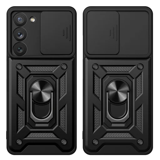  Techsuit - CamShield sorozat - Samsung Galaxy S23 - Kék tok - 2