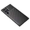  Techsuit - CarbonFiber - Samsung Galaxy S22 Ultra 5G - Fekete tok thumbnail