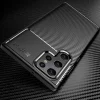  Techsuit - CarbonFiber - Samsung Galaxy S22 Ultra 5G - Fekete tok thumbnail