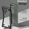  Ringke - Fusion X Design - Samsung Galaxy S23 Ultra - Fekete terepmintás tok thumbnail