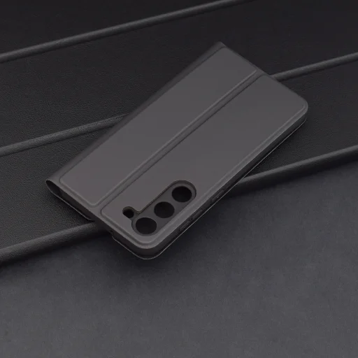  Techsuit - Magskin Könyv - Samsung Galaxy S23 Plus - Fekete tok - 2