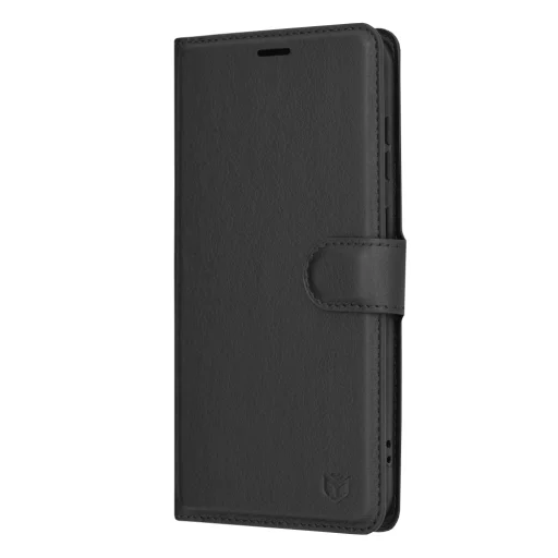  Techsuit - Bőr Tok - Samsung Galaxy S23 Plus - Fekete tok - 4