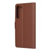  Techsuit - Bőr Tok - Samsung Galaxy S23 Plus - Barna tok - 3