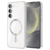  Techsuit - Luxus Kristály MagSafe - Samsung Galaxy S23 - Ezüst tok thumbnail