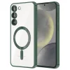  Techsuit - Luxus Kristály MagSafe - Samsung Galaxy S23 - Mélyzöld tok thumbnail