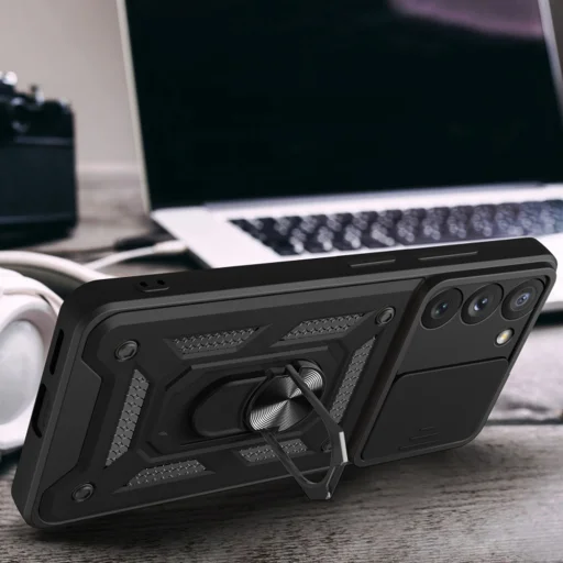  Techsuit - CamShield Sorozat - Samsung Galaxy S23 Plus - Kék tok - 5