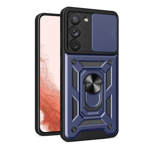  Techsuit - CamShield Sorozat - Samsung Galaxy S23 Plus - Kék tok - 1