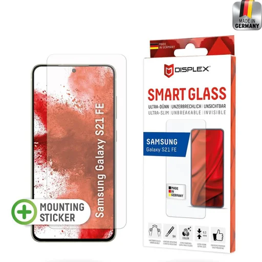  Displex - Prémium Smart FlexiGlass - Samsung Galaxy S21 FE 5G - Átlátszó - 1