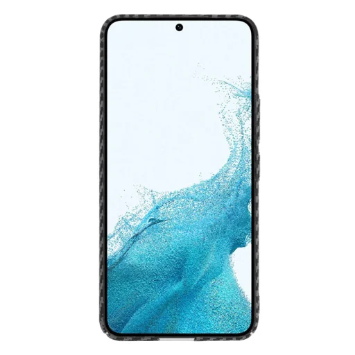  Techsuit - Carbonite Szénszálas Váz - Samsung Galaxy S22 5G - Fekete tok - 2