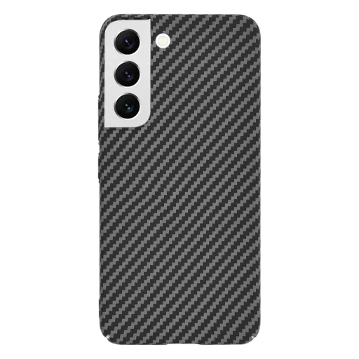  Techsuit - Carbonite Szénszálas Váz - Samsung Galaxy S22 5G - Fekete tok - 3