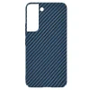  Techsuit - Karbonit Szálas Héj - Samsung Galaxy S22 5G - Ciánkék tok thumbnail