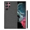  Techsuit - Carbonite Szálhéj - Samsung Galaxy S22 Ultra 5G - Fekete tok thumbnail