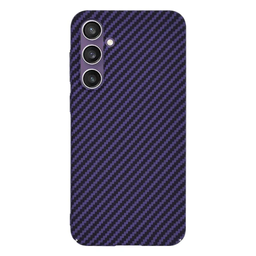  Techsuit - Karbonit Szálhéj - Samsung Galaxy S23 FE - Lila tok - 3