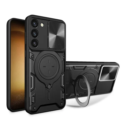 Techsuit - CamGuard Pro - Samsung Galaxy S23 - Fekete tok - 1