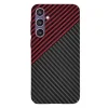  Techsuit - Carbonite FiberShell - Samsung Galaxy S23 FE - Piros Vortex tok - 3