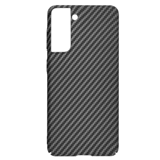  Techsuit - Carbonite FiberShell - Samsung Galaxy S21 5G - Fekete tok - 4