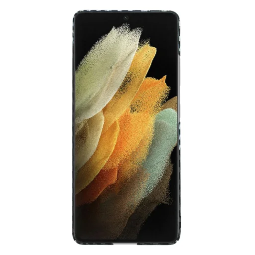  Techsuit - Karbonit Szálhéj - Samsung Galaxy S21 Ultra 5G - Lopakodó Szürke tok - 2