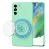  Techsuit - SoftFlex MagSafe - Samsung Galaxy S21 FE 5G - Menta zöld tok thumbnail