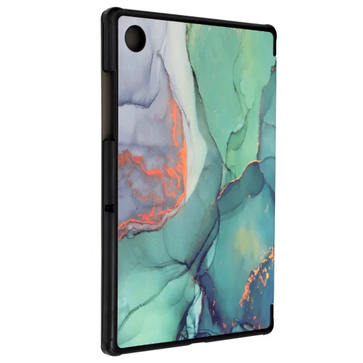  Techsuit - FoldPro - Samsung Galaxy Tab A8 10.5 (2021) - Zöld Idő tok - 3