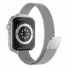  Techsuit - Óraszíj (W034) - Apple Watch 1/2/3/4/5/6/7/8/9/10/SE/SE 2/Ultra/Ultra 2 (42/44/45/46/49mm) - Ezüst thumbnail