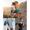  Techsuit - Sport karpánt telefon mágneses tapadókoronggal (TSA2) - Tépőzáras rögzítőpánt, 3M ragasztó matrica, maximum 6,8"-es méret - Fekete thumbnail