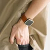  Ringke - Leather One Basic Bold - Apple Watch 1/2/3/4/5/6/7/8/9/10/SE/SE 2/Ultra/Ultra 2 (42/44/45/46/49mm) - Fekete thumbnail