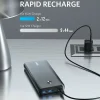  Anker - Power Bank PowerCore III Elite (A1291H11) - 2x Type-C, 2x USB, 25600mAh, 87W - Fekete thumbnail