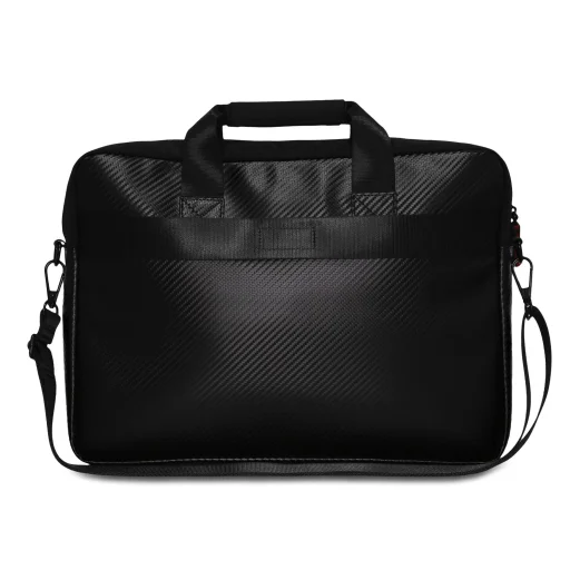 Red Bull PU Carbon Laptop Táska 15/16" Fekete - 3