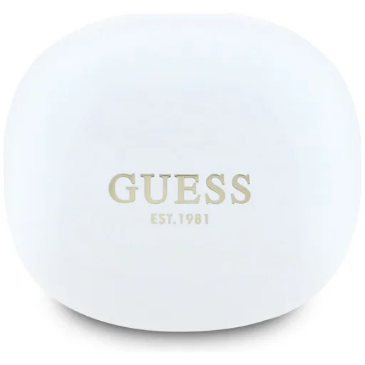 Guess Fényes Klasszikus Logó TWS Vezeték nélküli Fülhallgató Fehér - 7